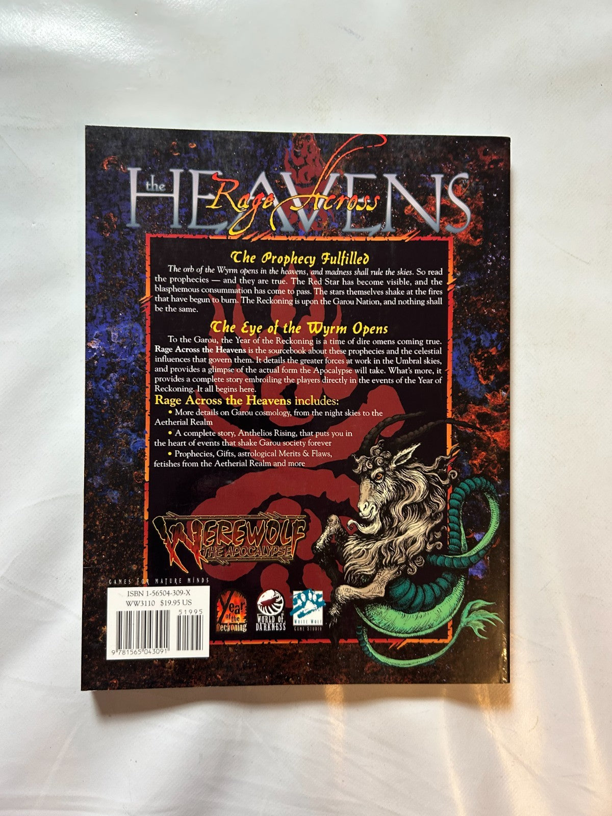 Rage Across The Heavens Sourcebook  Werewolf The Apocalypse  WW3110 Englisch - Ansicht 7