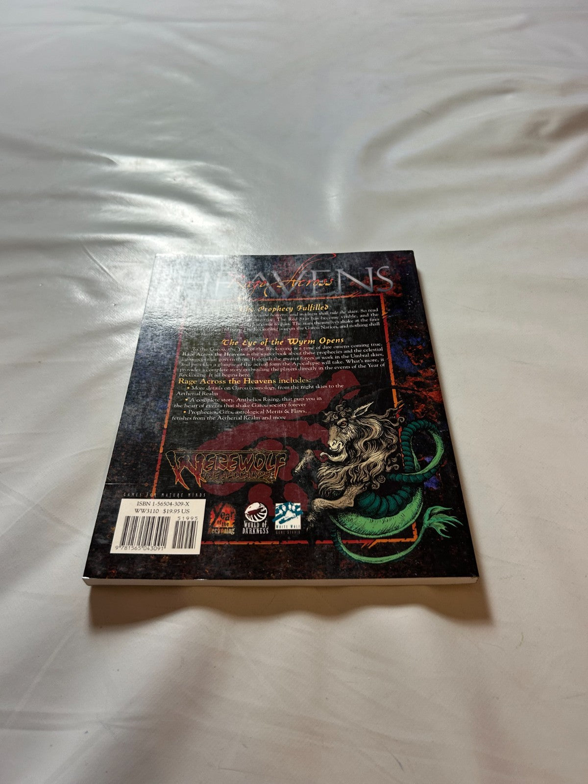 Rage Across The Heavens Sourcebook  Werewolf The Apocalypse  WW3110 Englisch - Ansicht 8