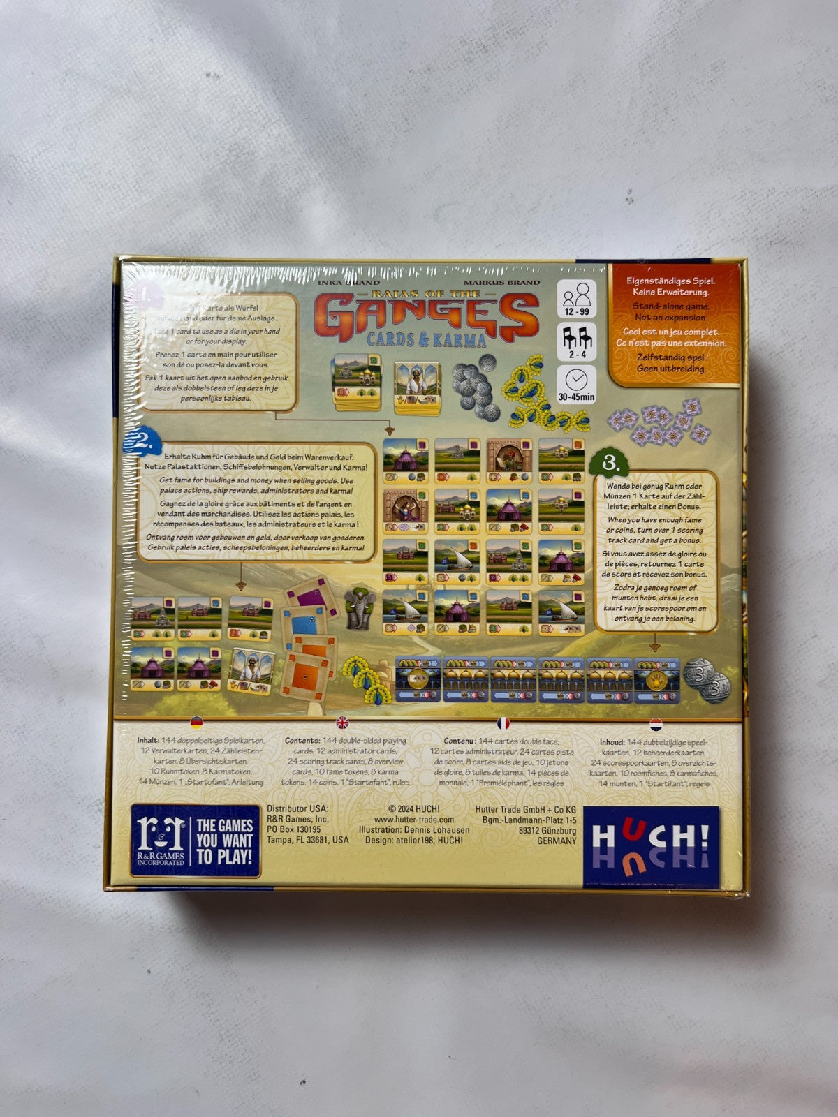 Rajas of the Ganges - Cards & Karma deutsch Huch - NEU in Folie - Ansicht 7
