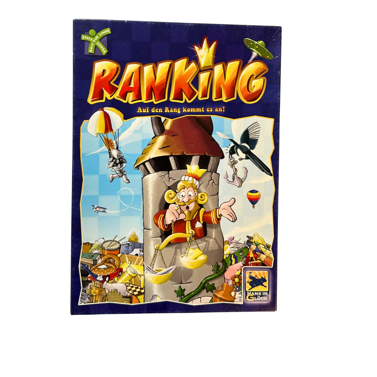 Ranking Spiel Auf den Rang kommt es an Hans im Glück – SKU A10367 – Gesellschaftsspiel gebraucht kaufen bei Brettspielimperium
