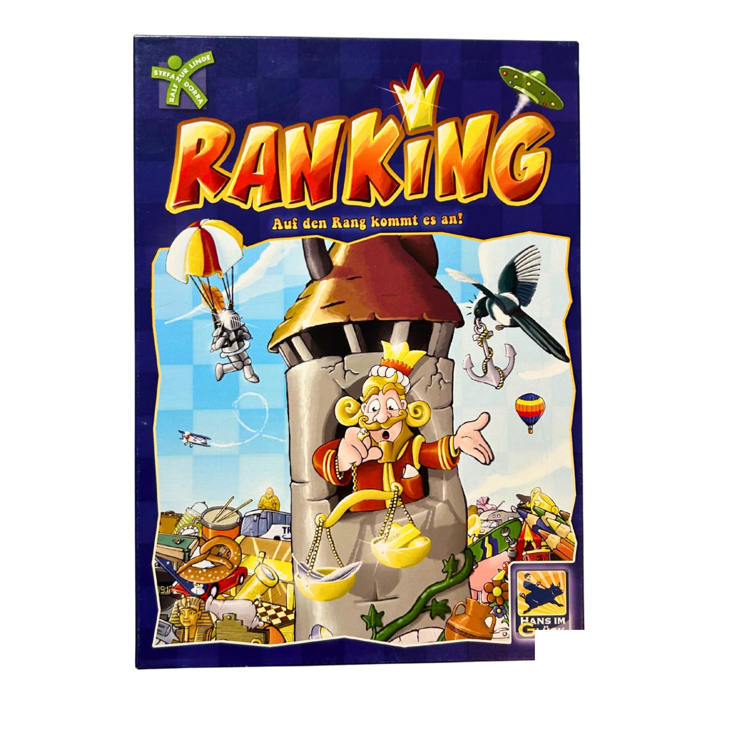 Ranking Spiel Auf den Rang kommt es an Hans im Glück – SKU A12837 – Gesellschaftsspiel gebraucht kaufen bei Brettspielimperium