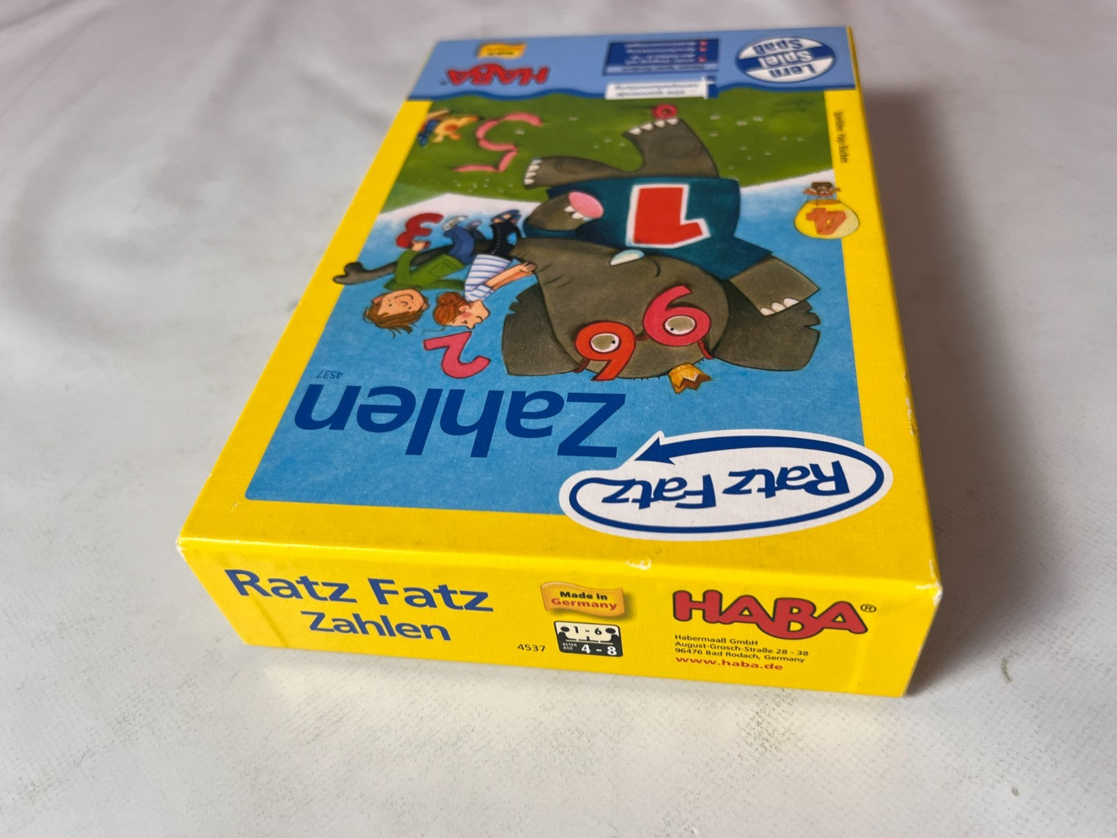 RatzFatz Zahlen HABA Spiel Kinderspiel Lernspiel  Vollständig - Ansicht 6