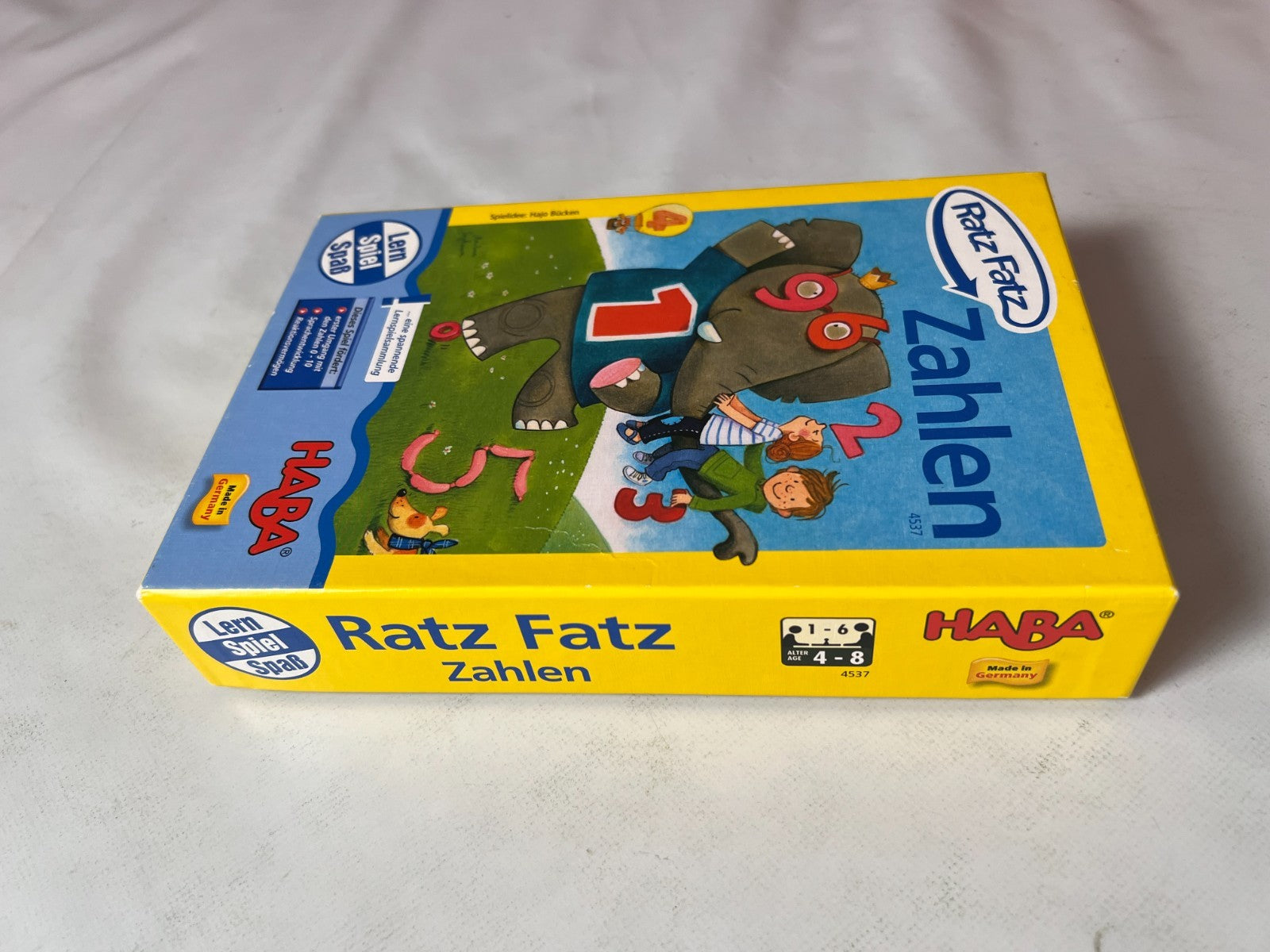 RatzFatz Zahlen HABA Spiel Kinderspiel Lernspiel  Vollständig - Ansicht 7