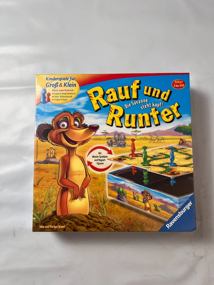 Ravensburger 211135 - Rauf und Runter - Die Savanne steht kopf! - NEU in Folie - Ansicht 2