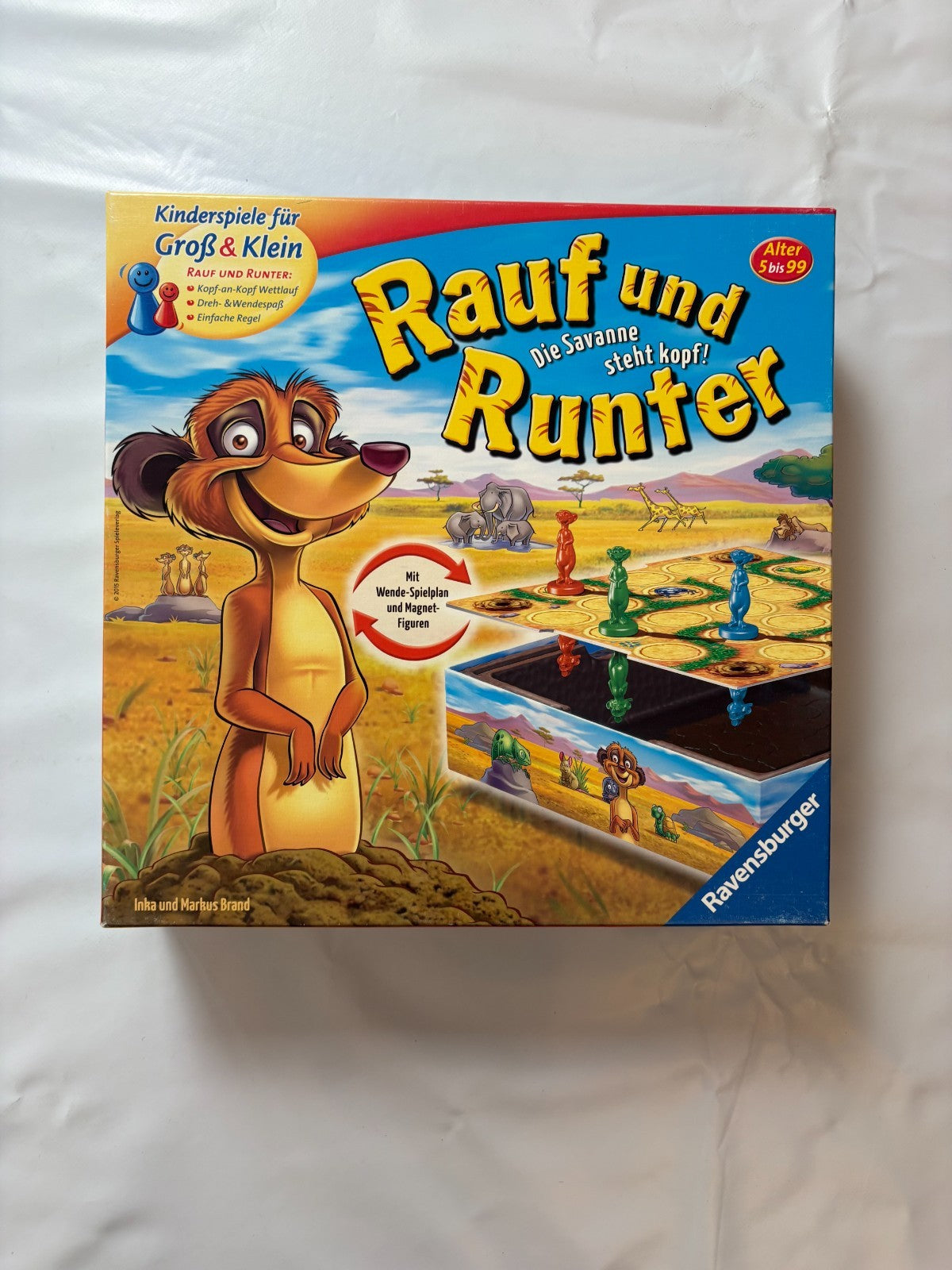 Ravensburger 211135 - Rauf und Runter - Die Savanne steht kopf! - Vollständig - Ansicht 2