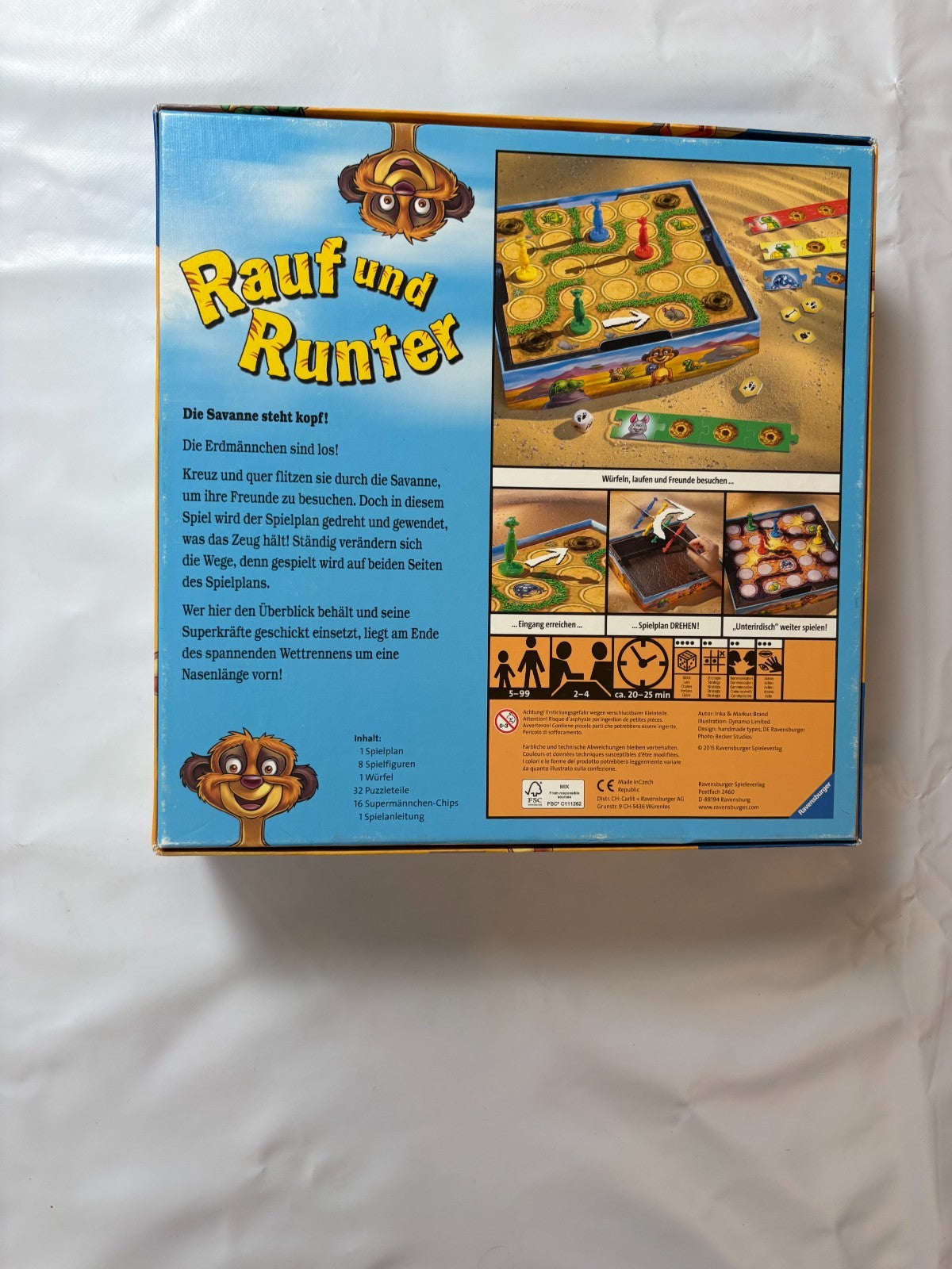 Ravensburger 211135 - Rauf und Runter - Die Savanne steht kopf! - Vollständig - Ansicht 9
