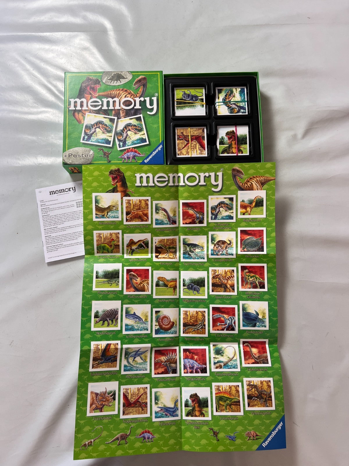 Ravensburger 22099 - Dino Memory, Spieleklassiker - Vollständig - Ansicht 2