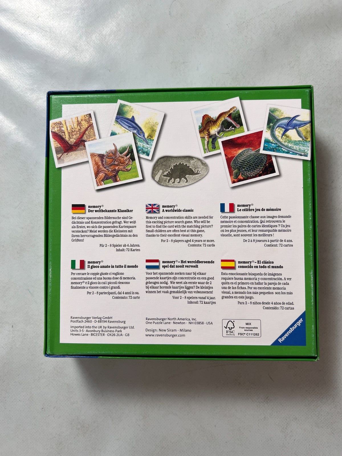 Ravensburger 22099 - Dino Memory, Spieleklassiker - Vollständig - Ansicht 9