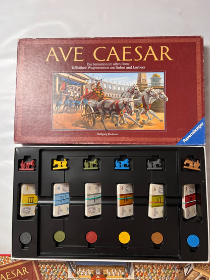 Ravensburger Ave Caesar Brettspiel Gesellschaftsspiel 1989 Vollständig - Ansicht 3