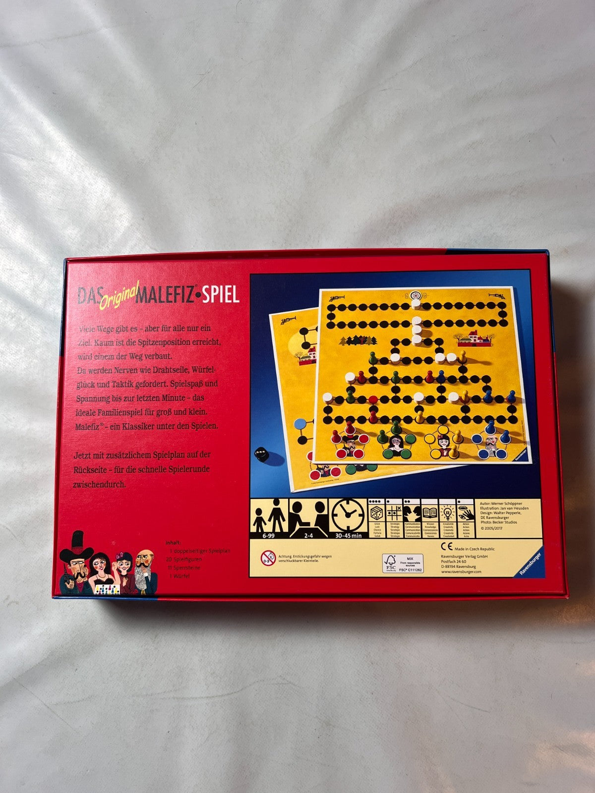 Ravensburger Das Original Malefiz Spiel - Vollständig - Ansicht 10