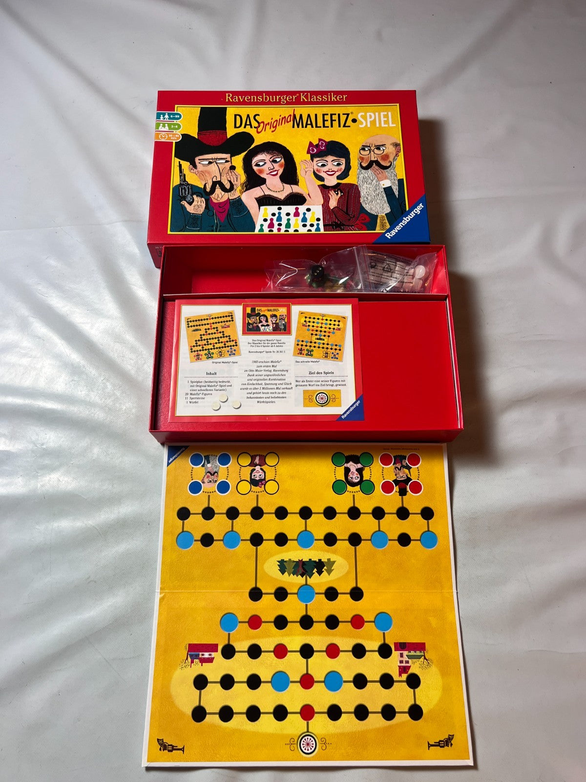 Ravensburger Das Original Malefiz Spiel - Vollständig - Ansicht 3