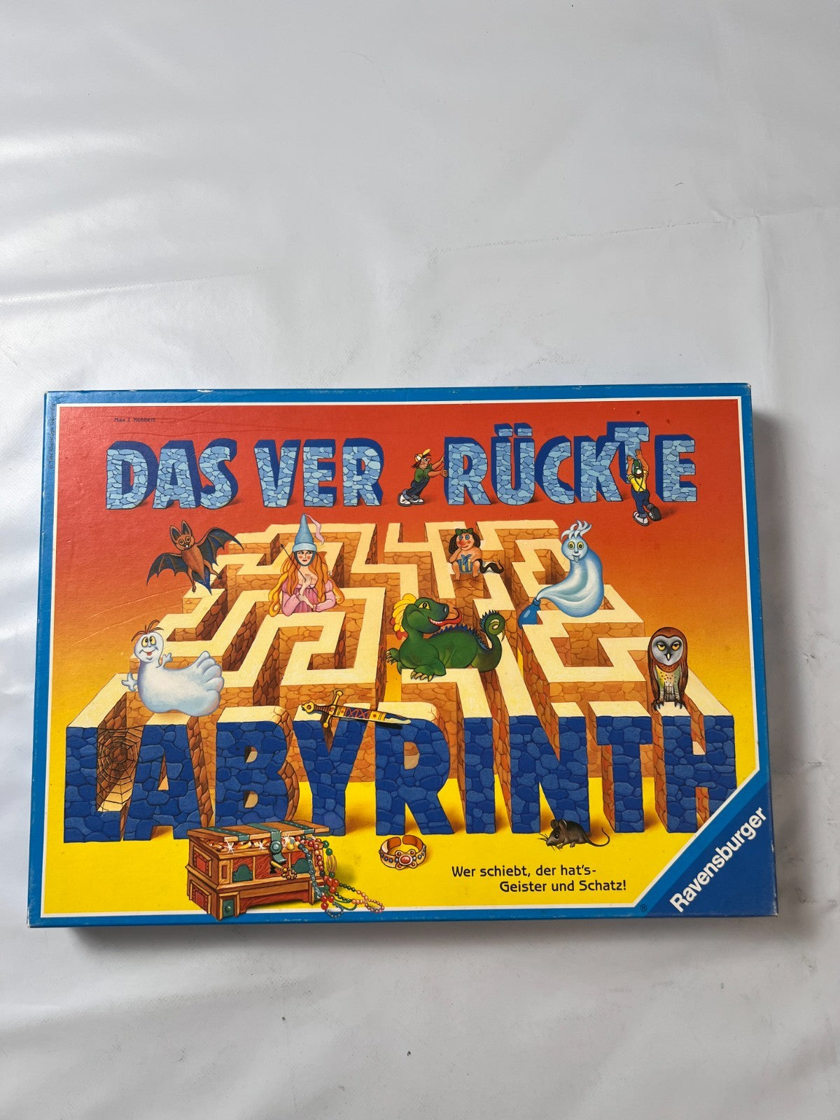 Ravensburger Das verrückte Labyrinth  Brettspiel Kinderspiel 1994 -Vollständig - Ansicht 4