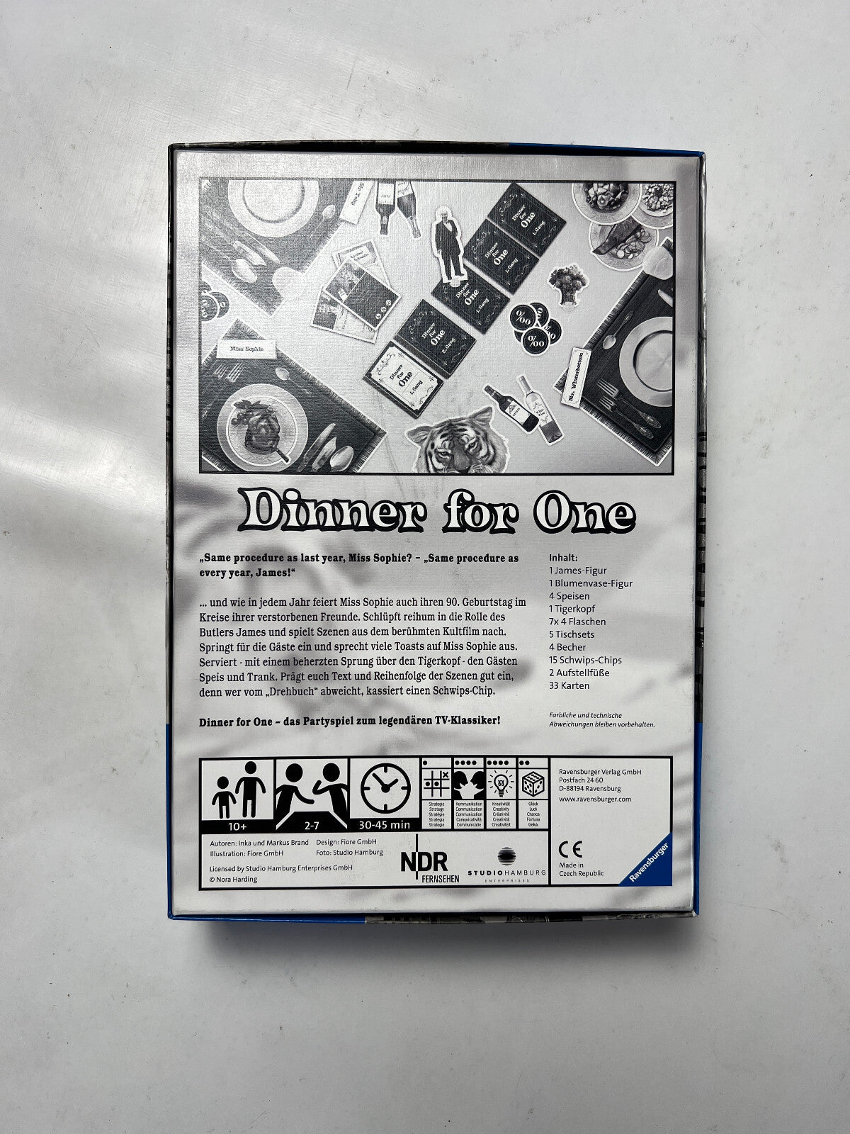 Ravensburger Der 90. Geburtstag oder Dinner for One 26835 - Unbespielt - Ansicht 9