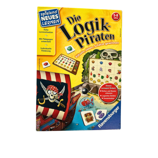 Ravensburger Die Logik-Piraten Lernspiel Gesellschaftsspiel - Vollständig - Ansicht 1