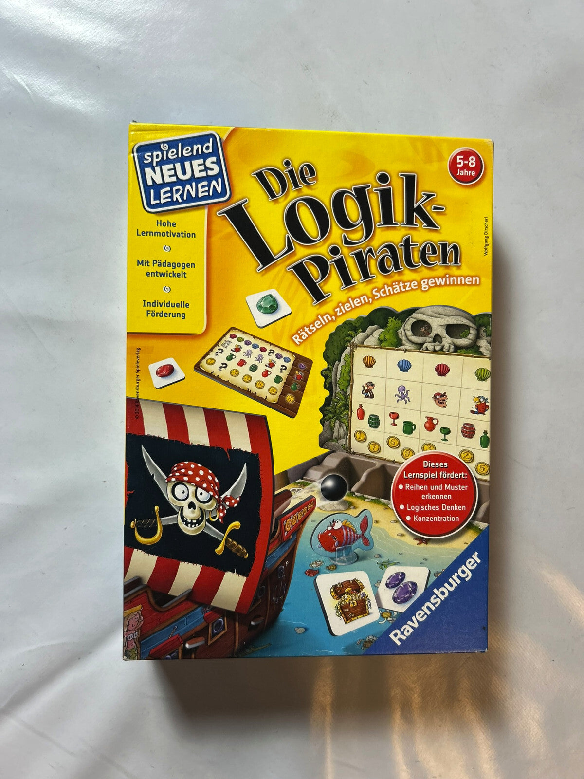 Ravensburger Die Logik-Piraten Lernspiel Gesellschaftsspiel - Vollständig - Ansicht 2