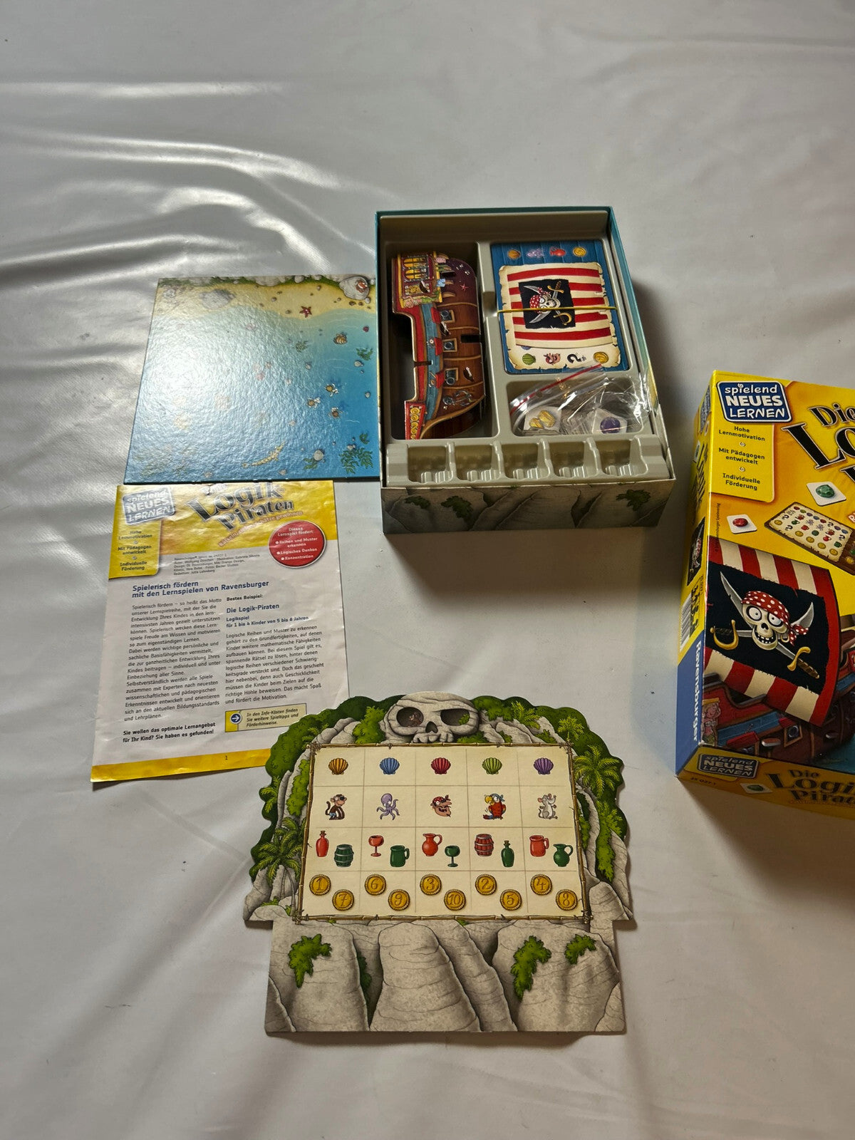 Ravensburger Die Logik-Piraten Lernspiel Gesellschaftsspiel - Vollständig - Ansicht 7