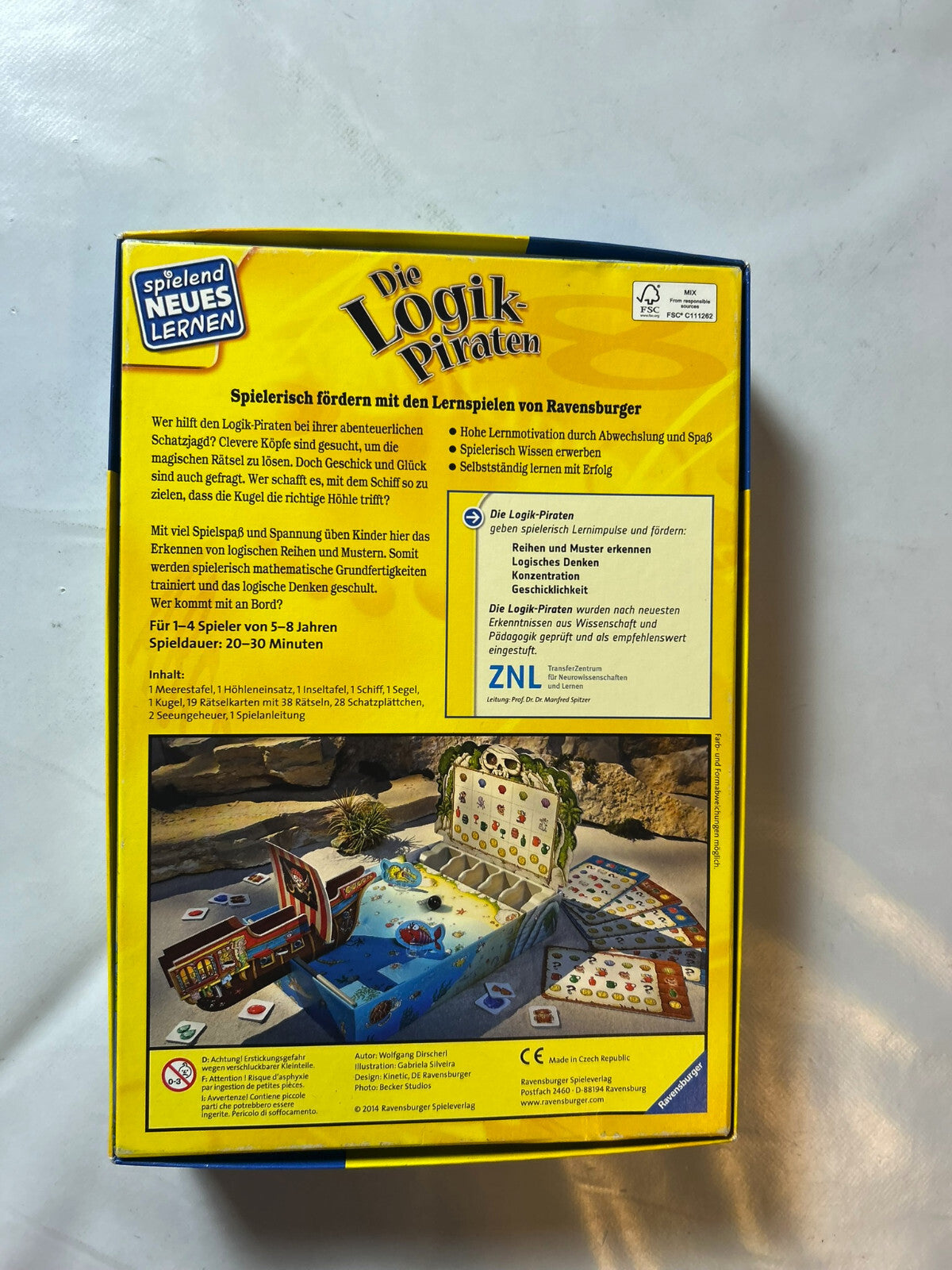 Ravensburger Die Logik-Piraten Lernspiel Gesellschaftsspiel - Vollständig - Ansicht 8