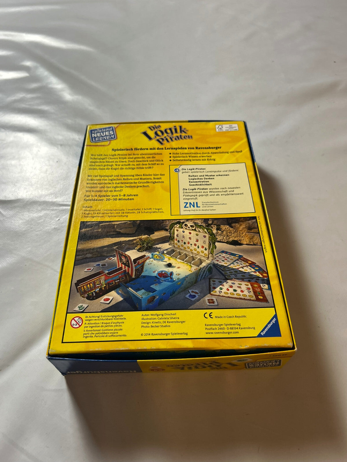 Ravensburger Die Logik-Piraten Lernspiel Gesellschaftsspiel - Vollständig - Ansicht 9