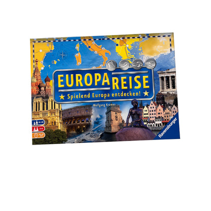 Ravensburger Europareise Gesellschaftsspiel 2007 – SKU A14162 – Gesellschaftsspiel gebraucht kaufen bei Brettspielimperium