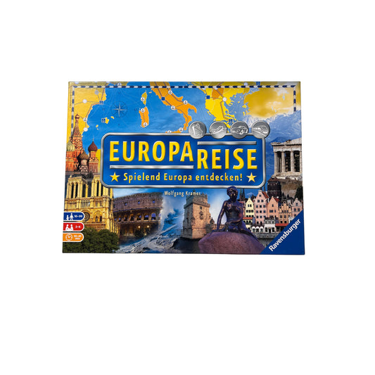 Ravensburger Europareise Gesellschaftsspiel 2007 - Unbespielt – SKU A13530 – Gesellschaftsspiel gebraucht kaufen bei Brettspielimperium