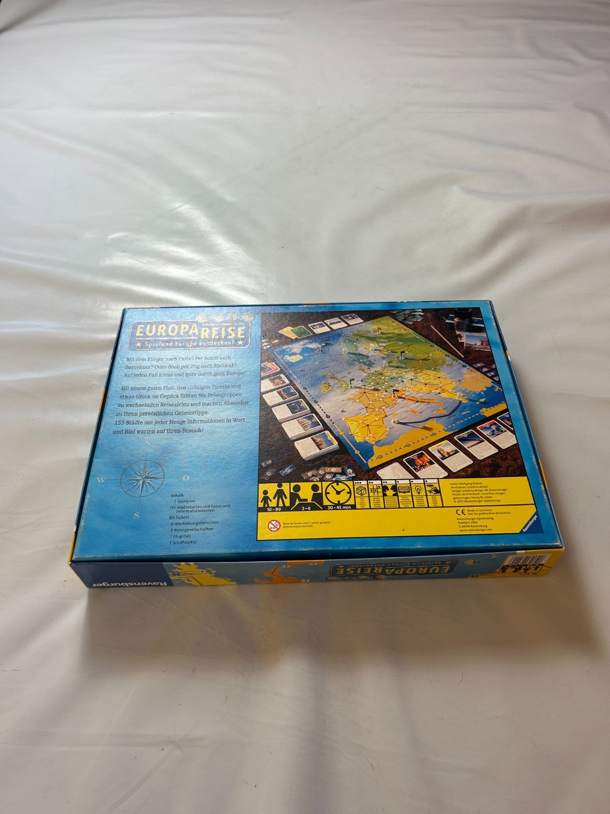 Ravensburger Europareise Gesellschaftsspiel 2007  Vollständig - Ansicht 12
