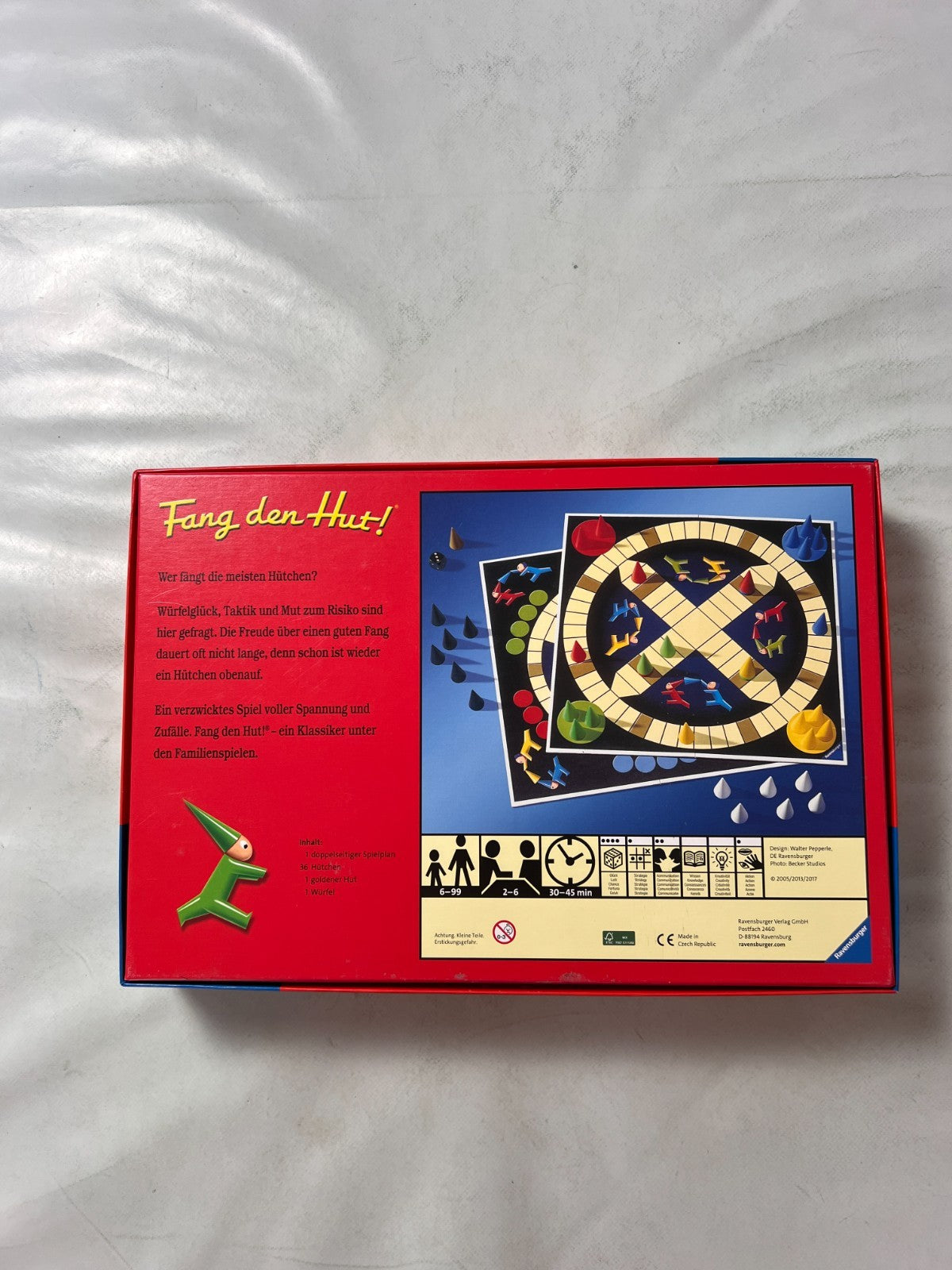 Ravensburger Fang den Hut!® 26736 Brettspiel - Vollständig - Ansicht 11