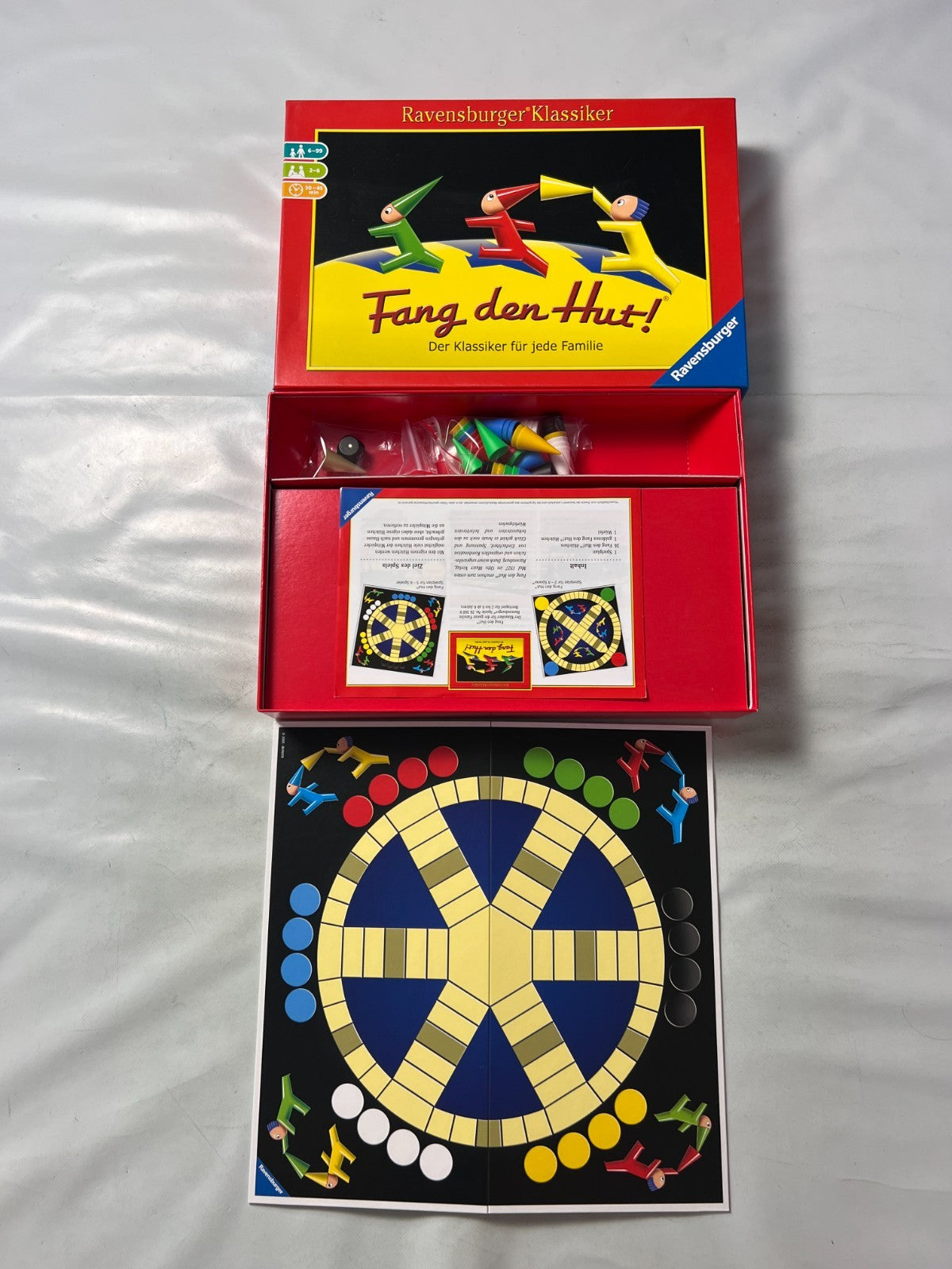 Ravensburger Fang den Hut!® 26736 Brettspiel - Vollständig - Ansicht 2