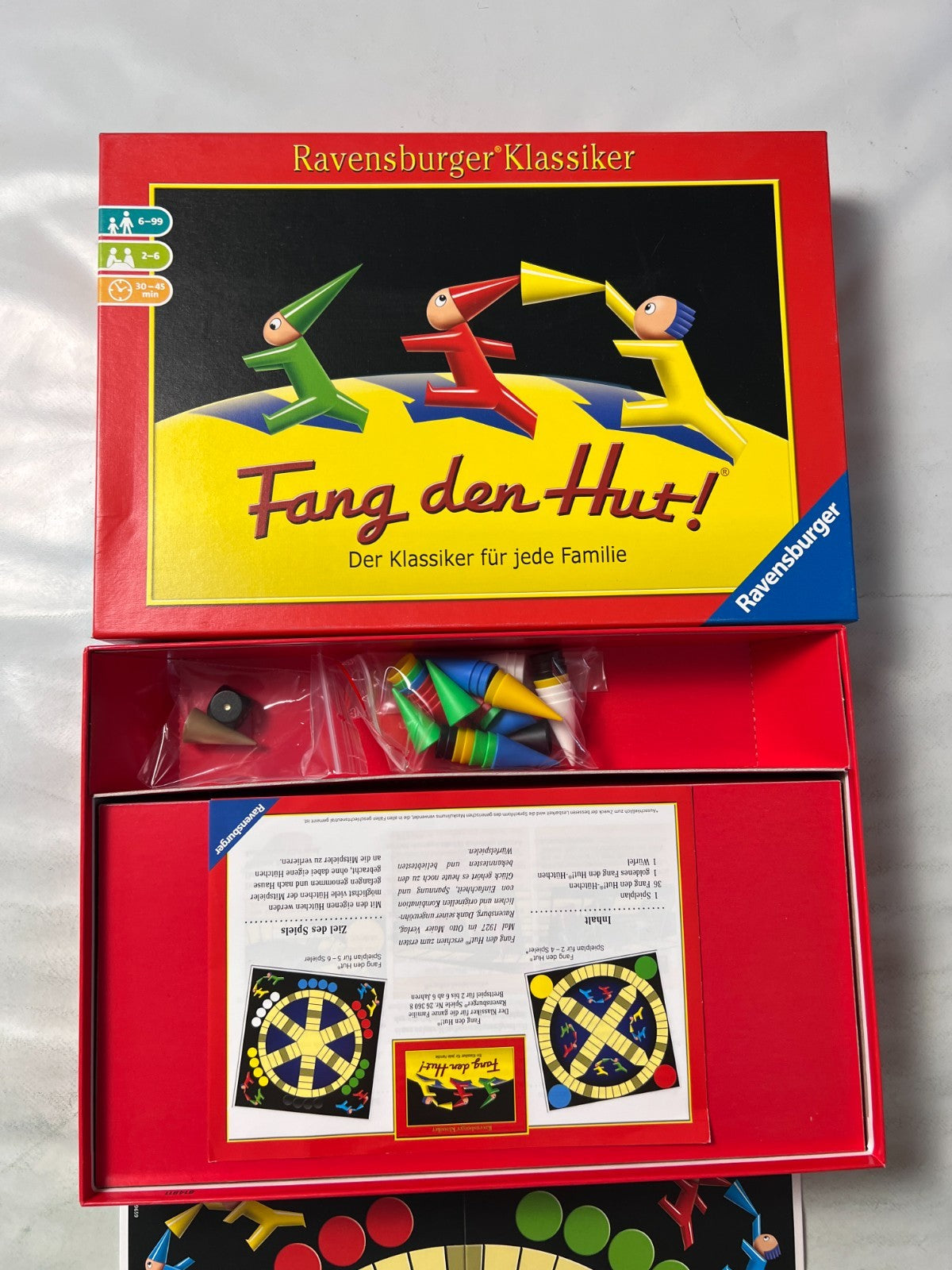 Ravensburger Fang den Hut!® 26736 Brettspiel - Vollständig - Ansicht 3