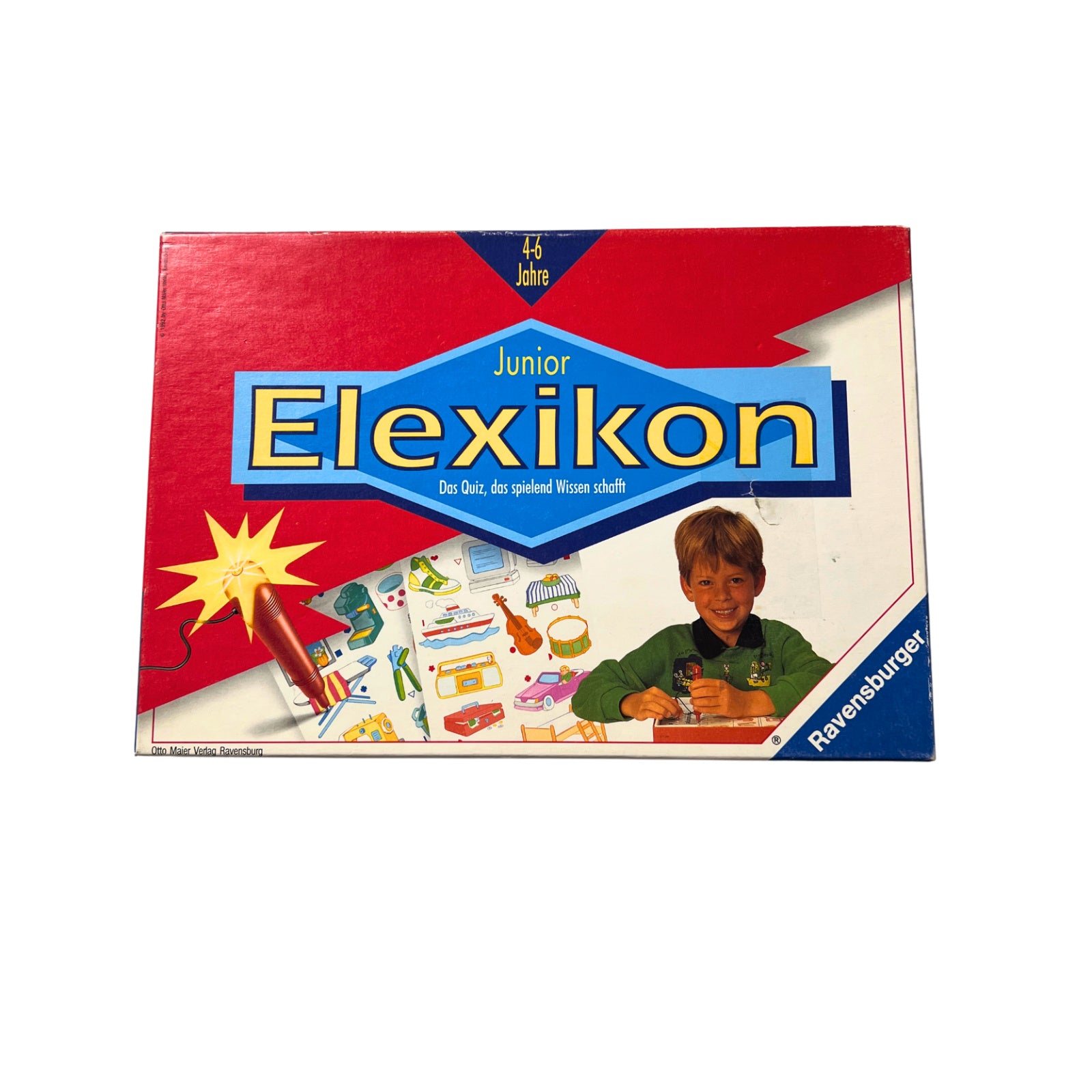 Ravensburger Junior Elexikon elektrisches – SKU A13913 – Gesellschaftsspiel gebraucht kaufen bei Brettspielimperium