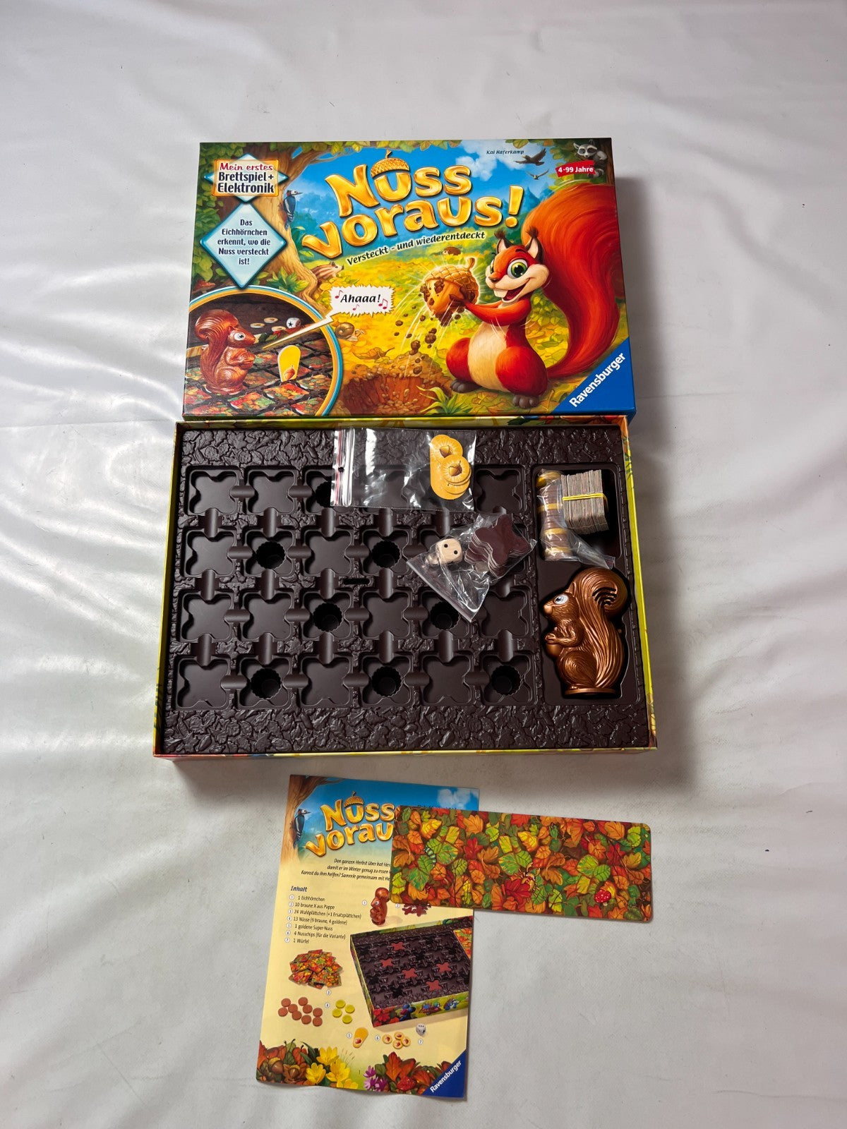 Ravensburger Kinderspiele 21464 - Nuss voraus!  - Vollständig - Ansicht 2