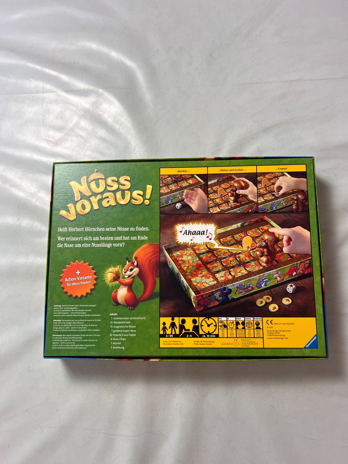Ravensburger Kinderspiele 21464 - Nuss voraus!  - Vollständig - Ansicht 9