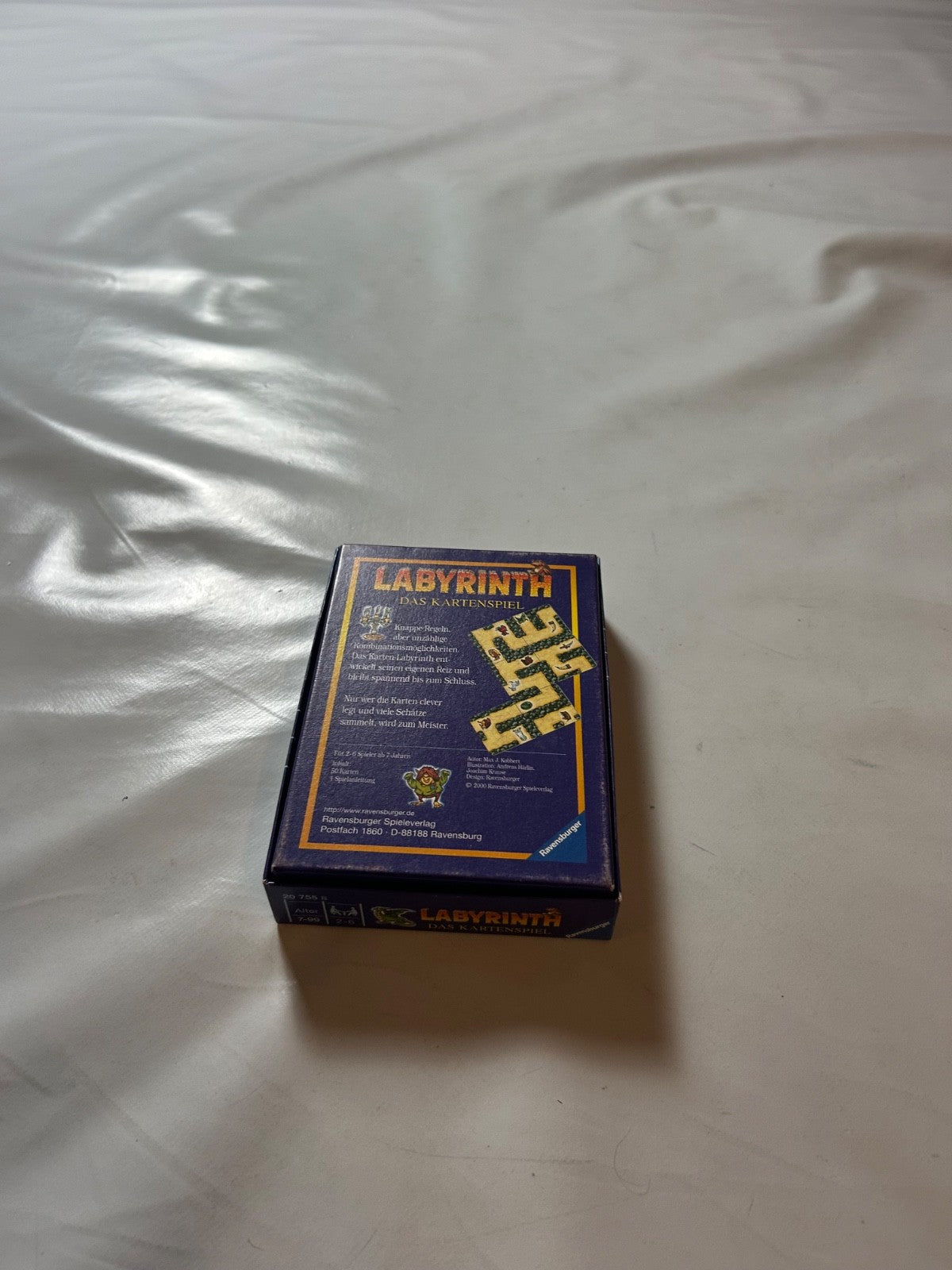 Ravensburger Labyrinth - Das Kartenspiel Spiel Mitbringspiel - Vollständig - Ansicht 10