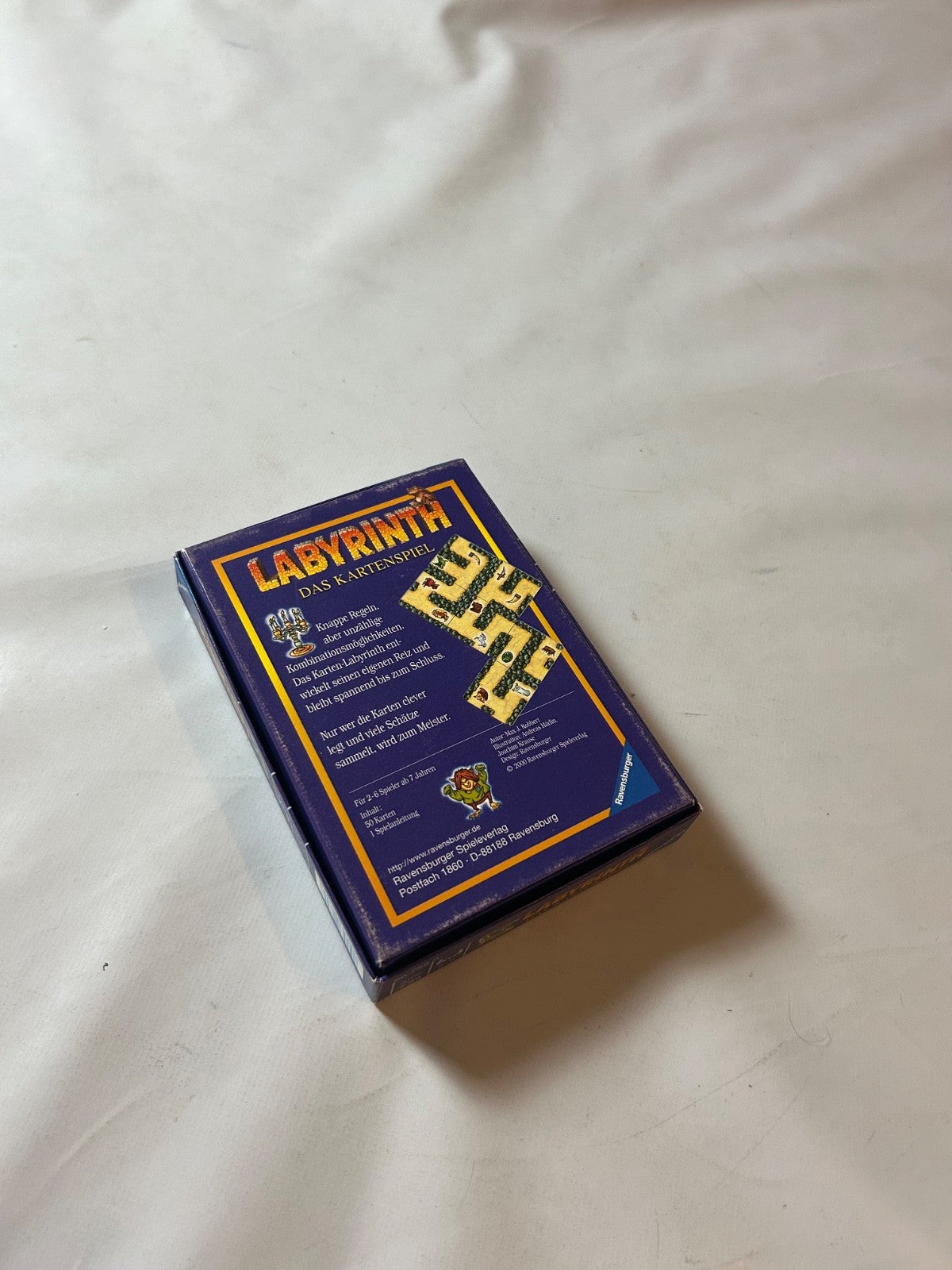 Ravensburger Labyrinth - Das Kartenspiel Spiel Mitbringspiel - Vollständig - Ansicht 12