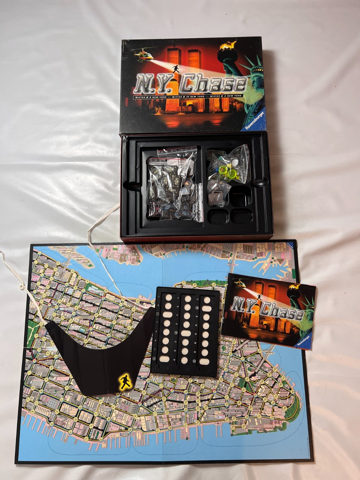 Ravensburger - N.Y. Chase - Mister X in New York - 10-99 Jahre - Vollständig - Ansicht 2
