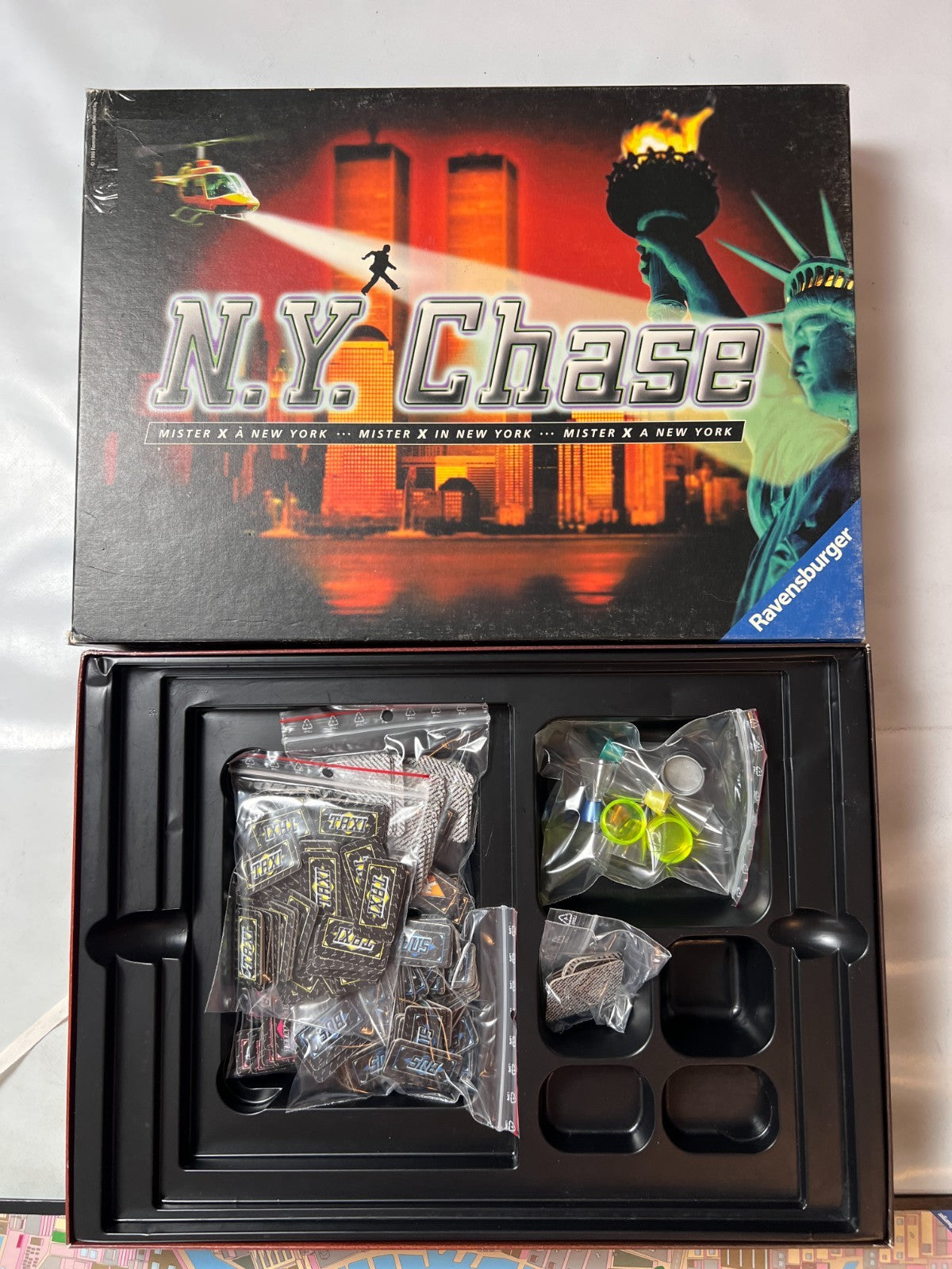 Ravensburger - N.Y. Chase - Mister X in New York - 10-99 Jahre - Vollständig - Ansicht 3