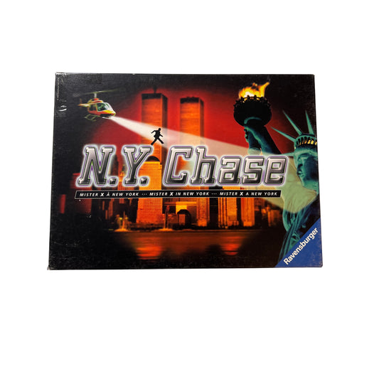 Ravensburger N.Y. Chase Mister X in New York 1099 Jahre – SKU A14470 – Gesellschaftsspiel gebraucht kaufen bei Brettspielimperium