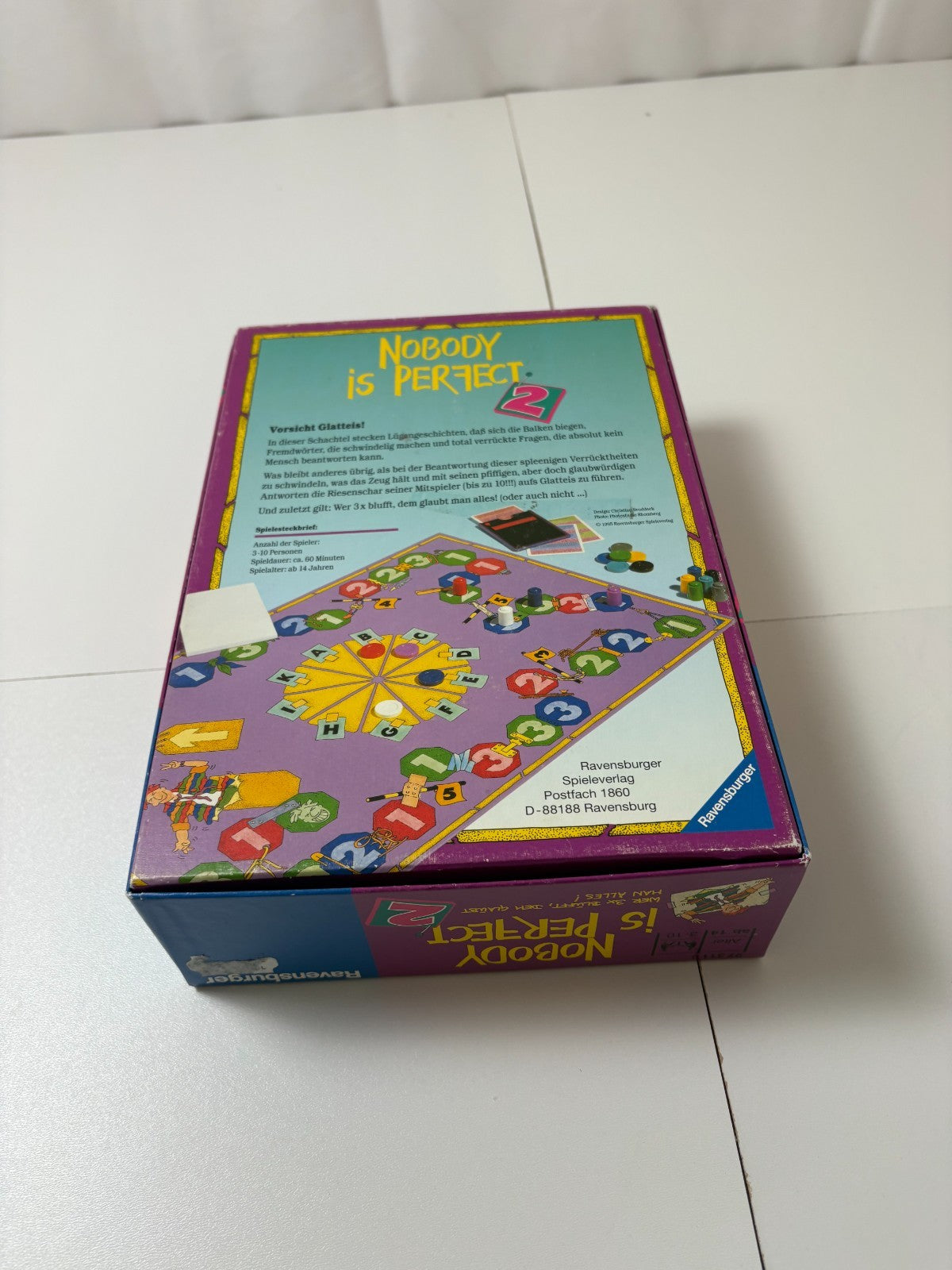 Ravensburger Nobody is Perfect 2 Brettspiel Vollständig Brett gerissen - Ansicht 10