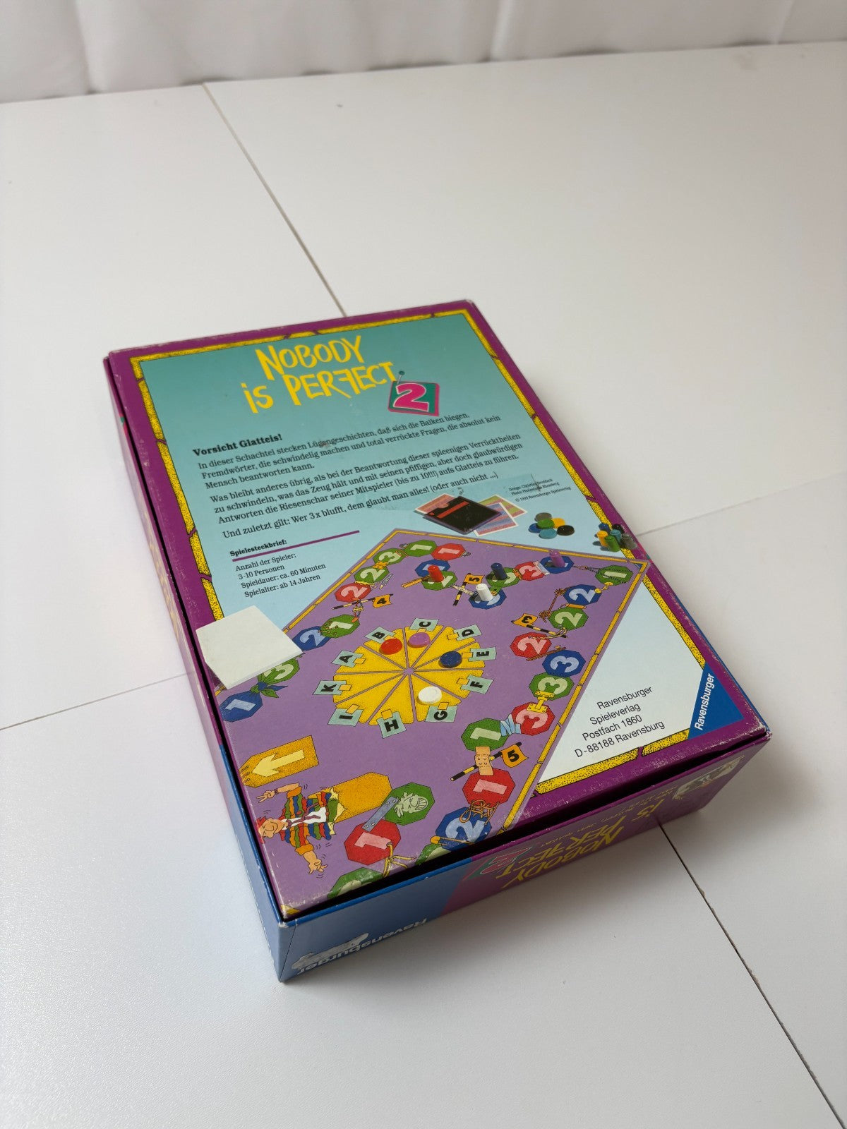 Ravensburger Nobody is Perfect 2 Brettspiel Vollständig Brett gerissen - Ansicht 12