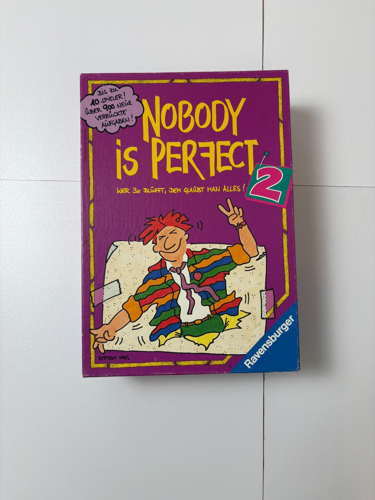 Ravensburger Nobody is Perfect 2 Brettspiel Vollständig Brett gerissen - Ansicht 2