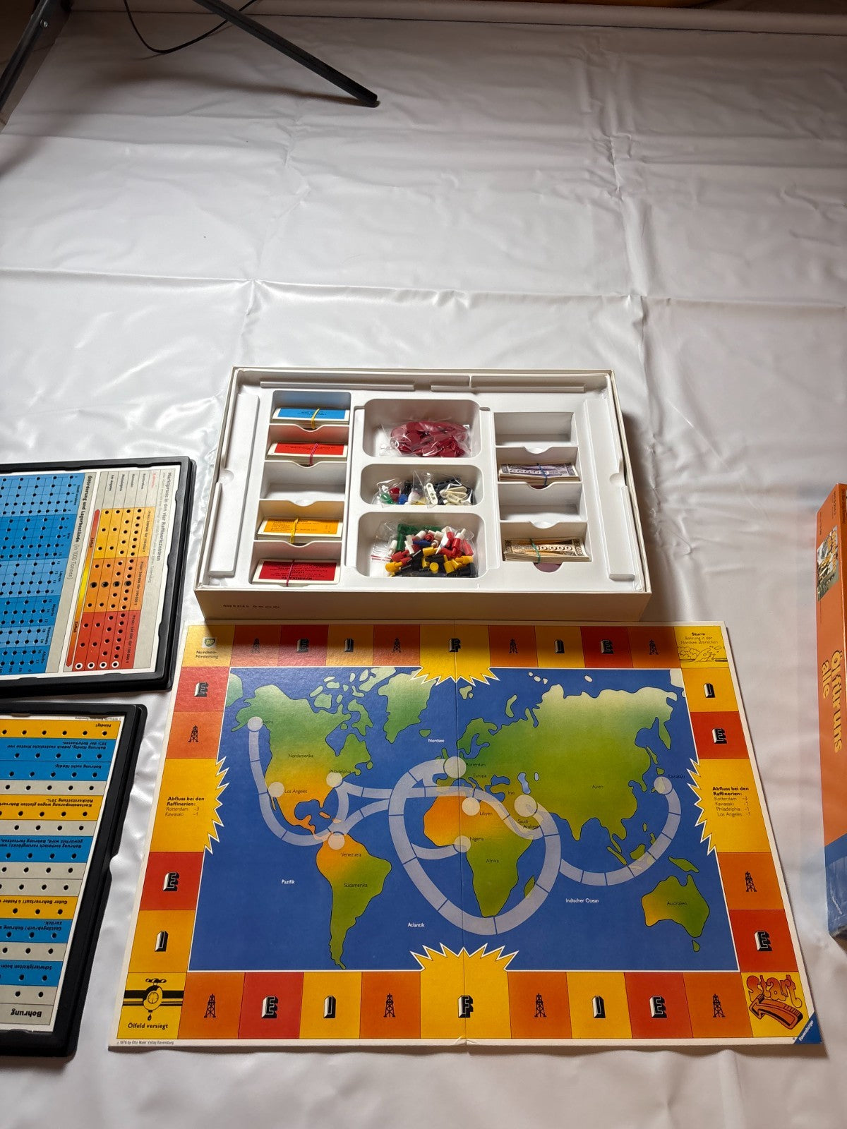 Ravensburger Öl für uns alle 1976 Brettspiel Casino Serie - Vollständig - Ansicht 10