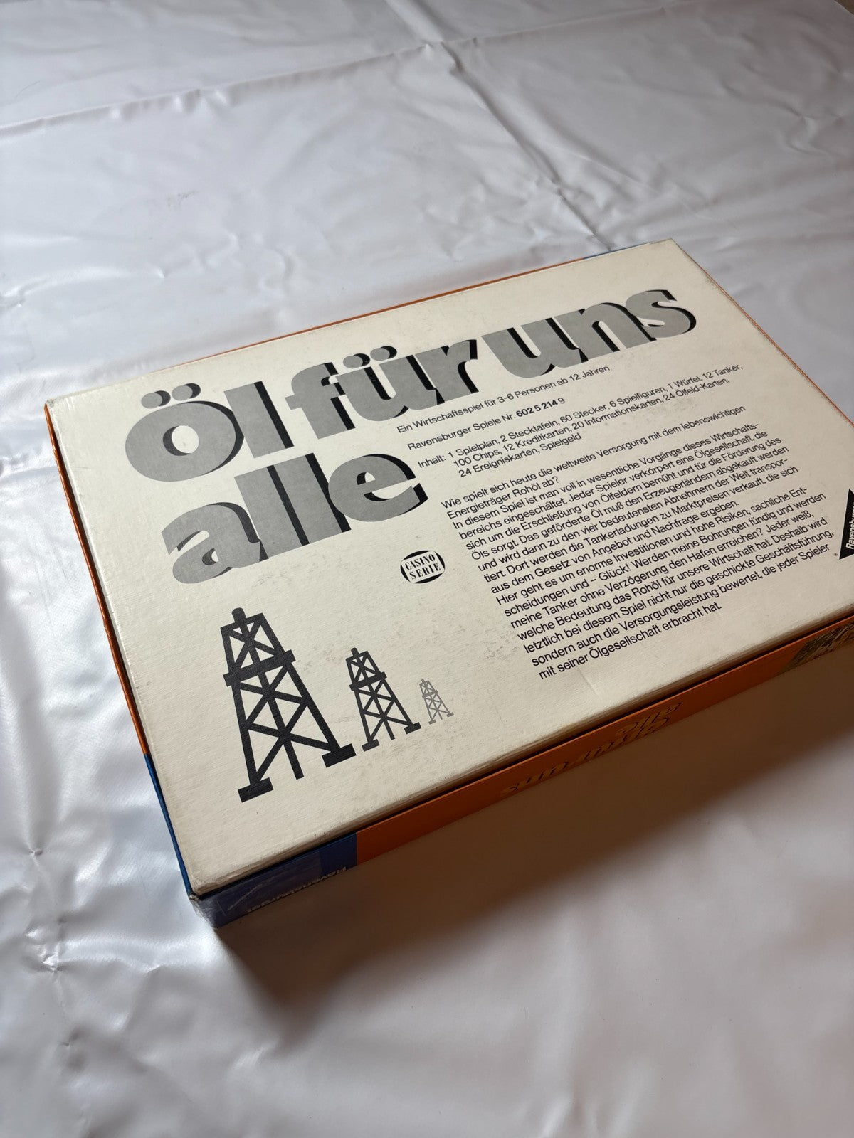Ravensburger Öl für uns alle 1976 Brettspiel Casino Serie - Vollständig - Ansicht 14