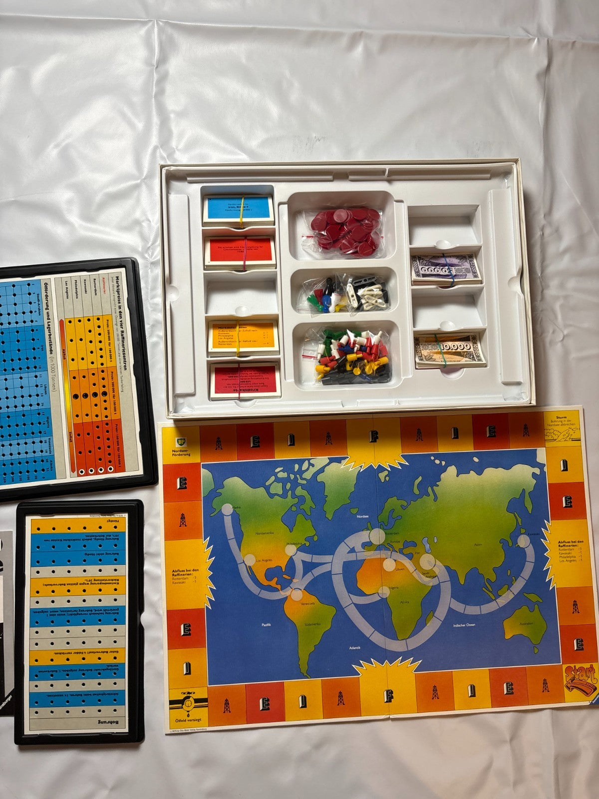 Ravensburger Öl für uns alle 1976 Brettspiel Casino Serie - Vollständig - Ansicht 7