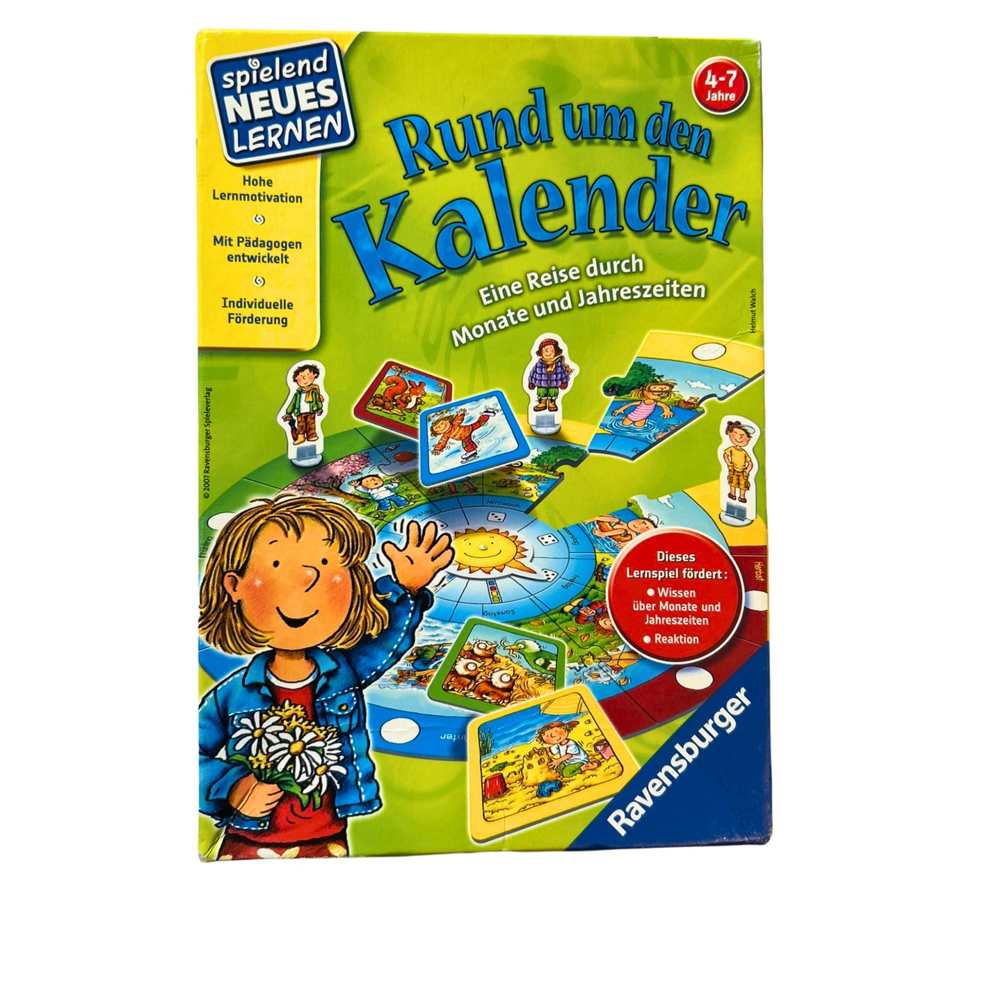 Ravensburger, Rund um den Kalender, Lernspiel Jahreszeiten – SKU A8991 – Gesellschaftsspiel gebraucht kaufen bei Brettspielimperium