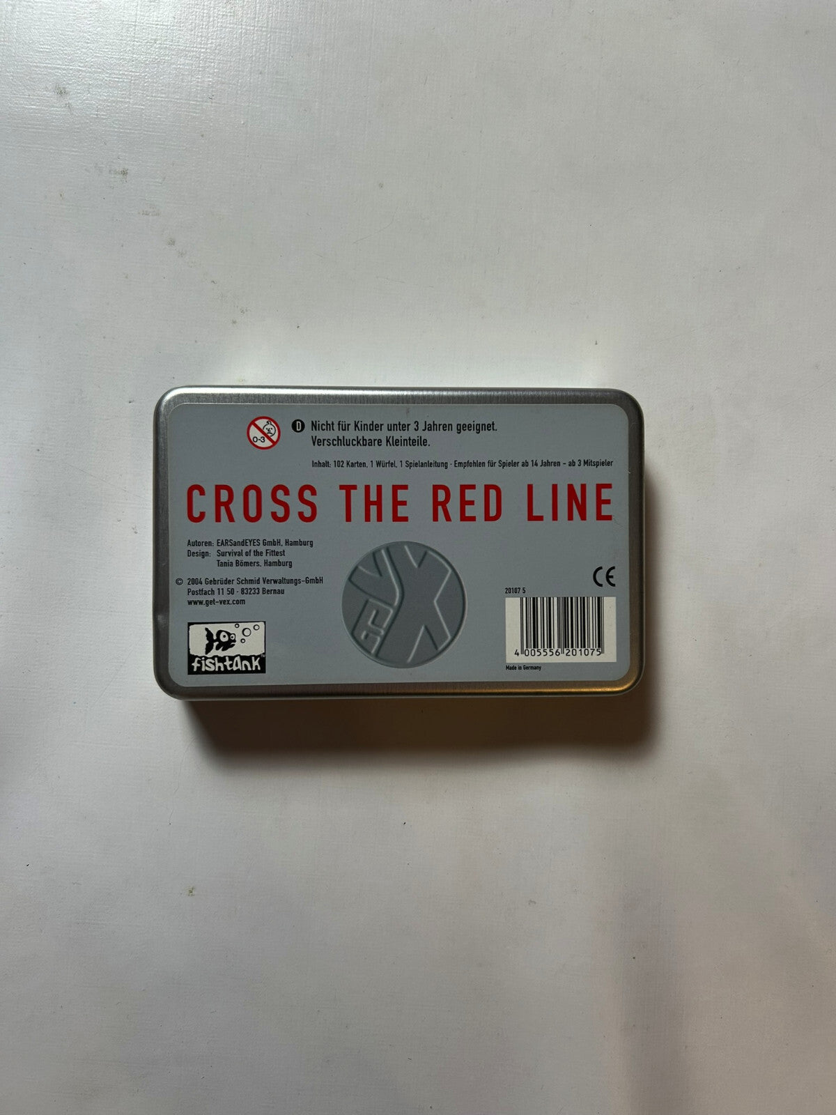 Ravensburger VEX Kartenspiel Cross the Red Line in Metallbox - vollständig - Ansicht 6