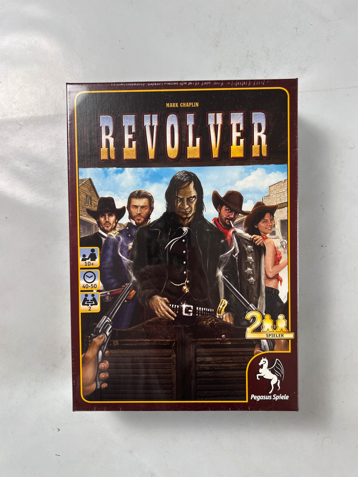 REVOLVER Mark Chaplin Spiel Pegasus Spiele Gesellschaftsspiel - NEU in Folie - Ansicht 2