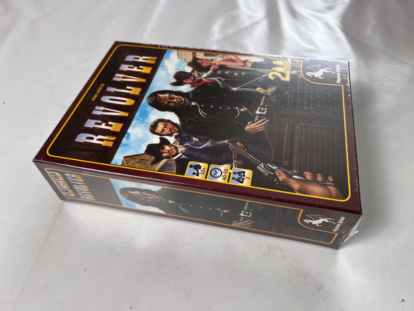 REVOLVER Mark Chaplin Spiel Pegasus Spiele Gesellschaftsspiel - NEU in Folie - Ansicht 3
