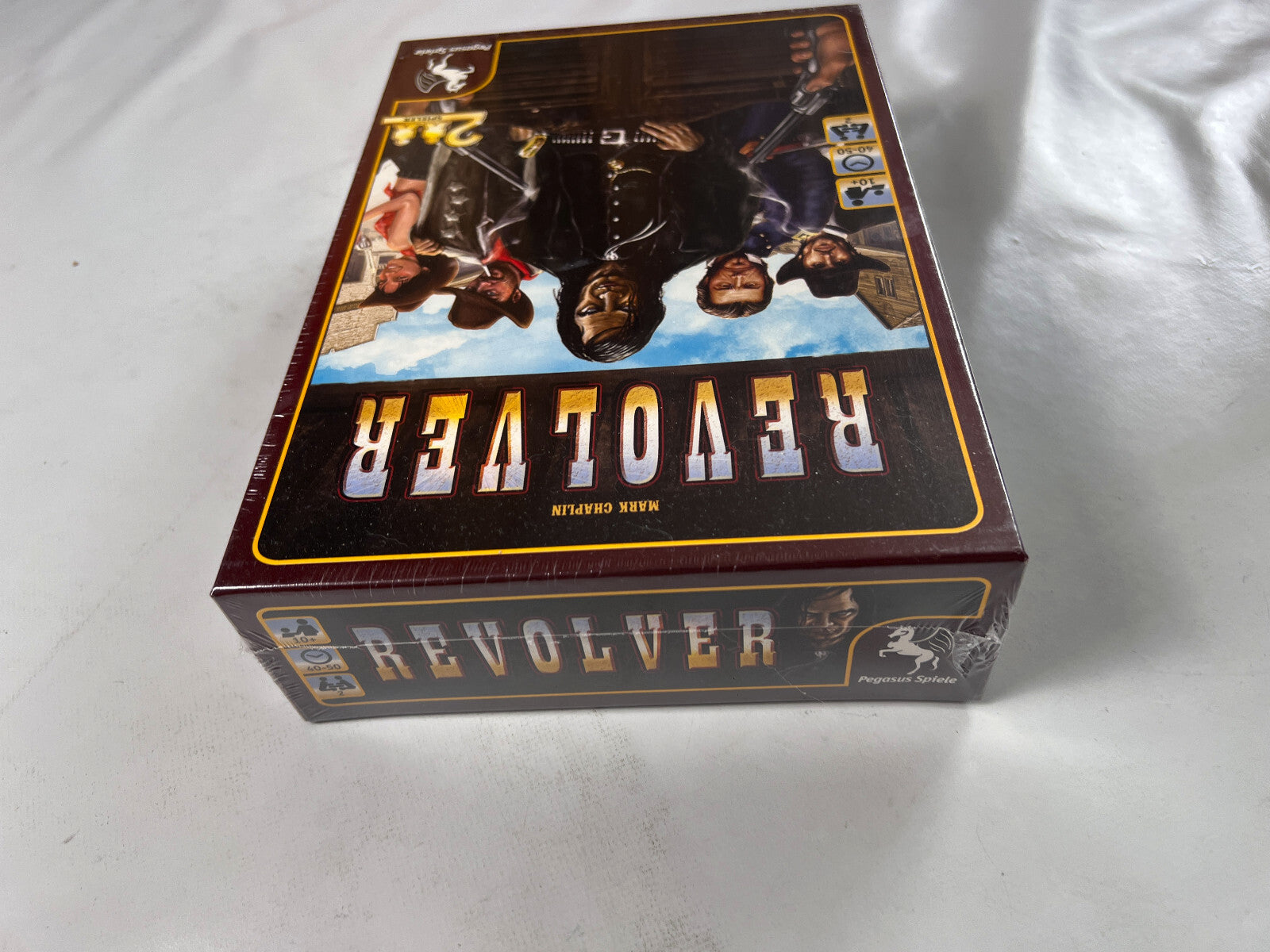 REVOLVER Mark Chaplin Spiel Pegasus Spiele Gesellschaftsspiel - NEU in Folie - Ansicht 4