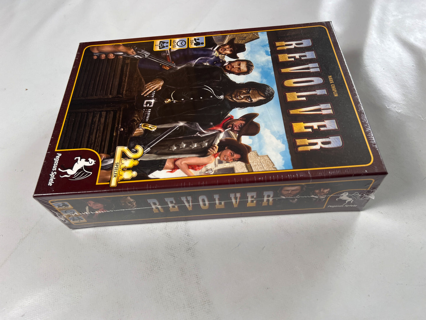 REVOLVER Mark Chaplin Spiel Pegasus Spiele Gesellschaftsspiel - NEU in Folie - Ansicht 5