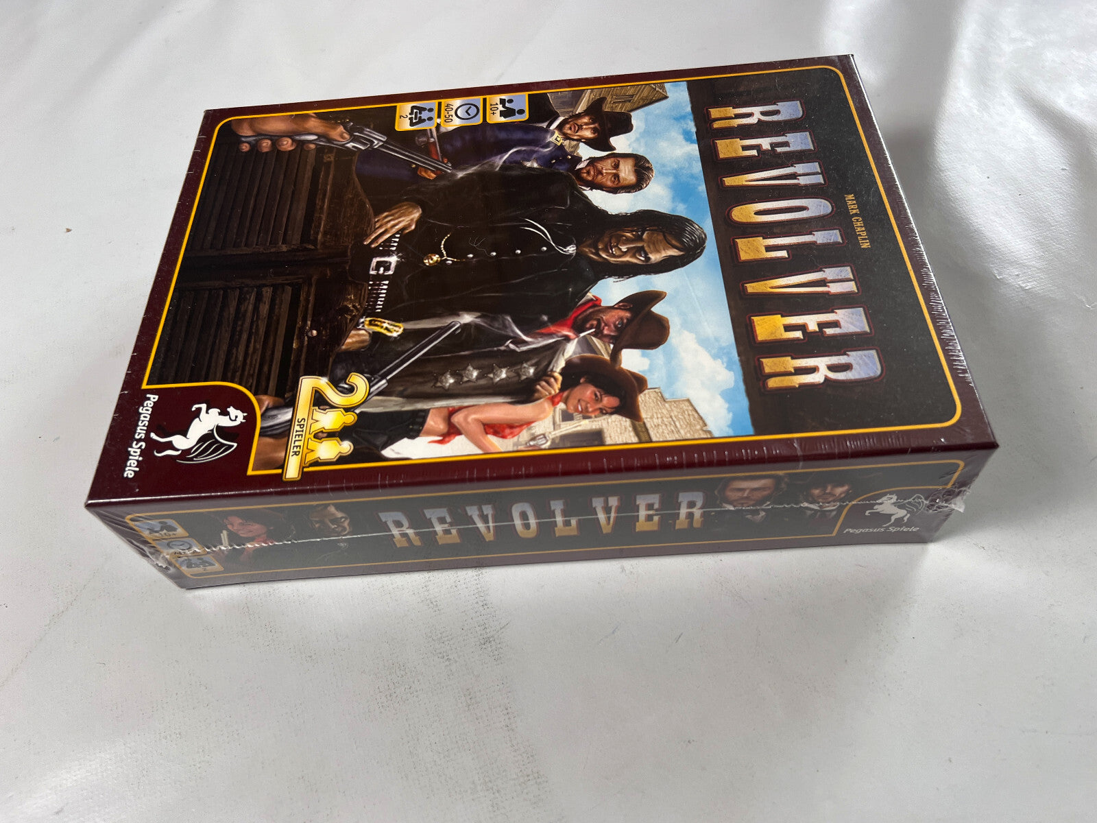 REVOLVER Mark Chaplin Spiel Pegasus Spiele Gesellschaftsspiel - NEU in Folie - Ansicht 5