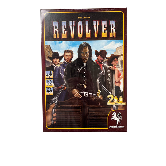 REVOLVER Mark Chaplin Spiel Pegasus Spiele Gesellschaftsspiel – SKU A9107 – Gesellschaftsspiel neu kaufen bei Brettspielimperium
